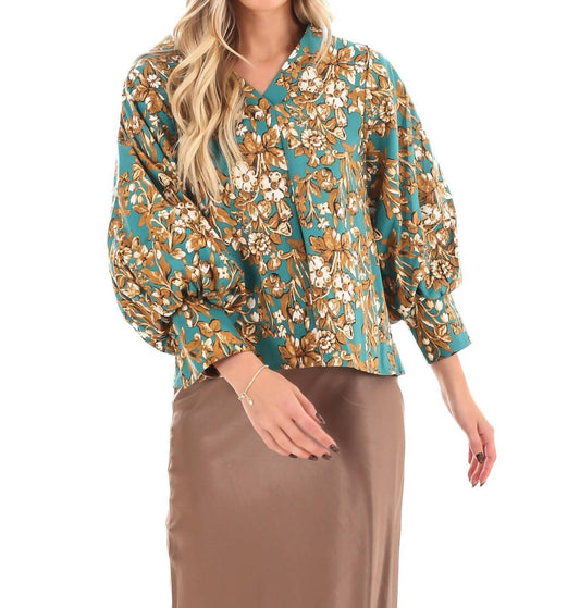 Jodifl - Petal Place Floral Print Top