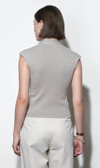 Greylin - Hannah Scarf Knit Top
