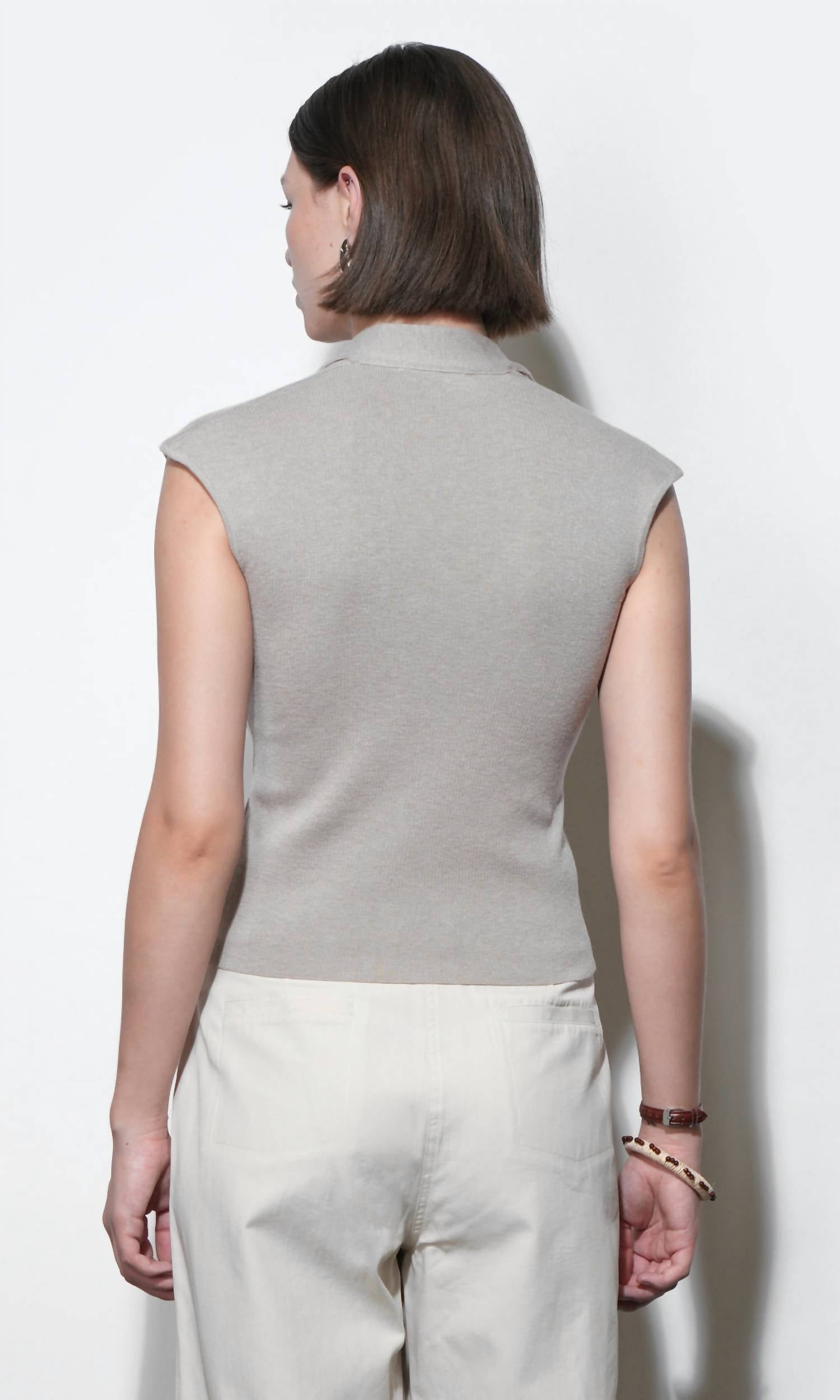 Greylin - Hannah Scarf Knit Top