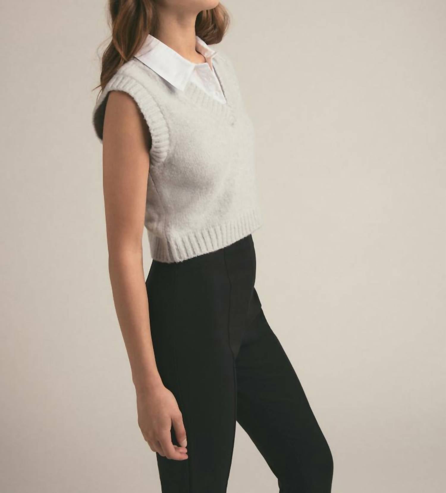 Favorite Daughter - Leigh V-neck Sleeveless Vest