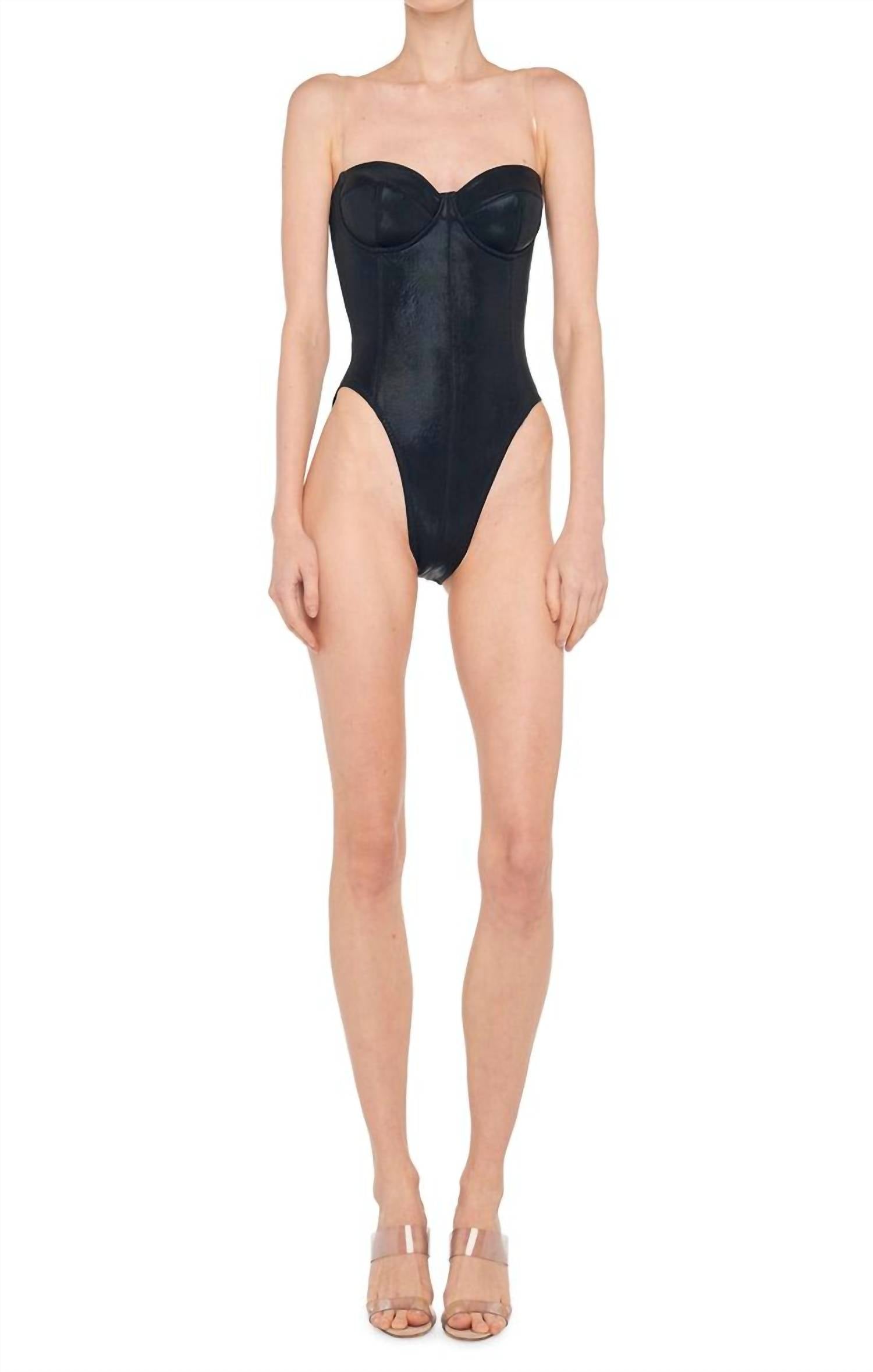Norma Kamali - Corset Mio Bodysuit