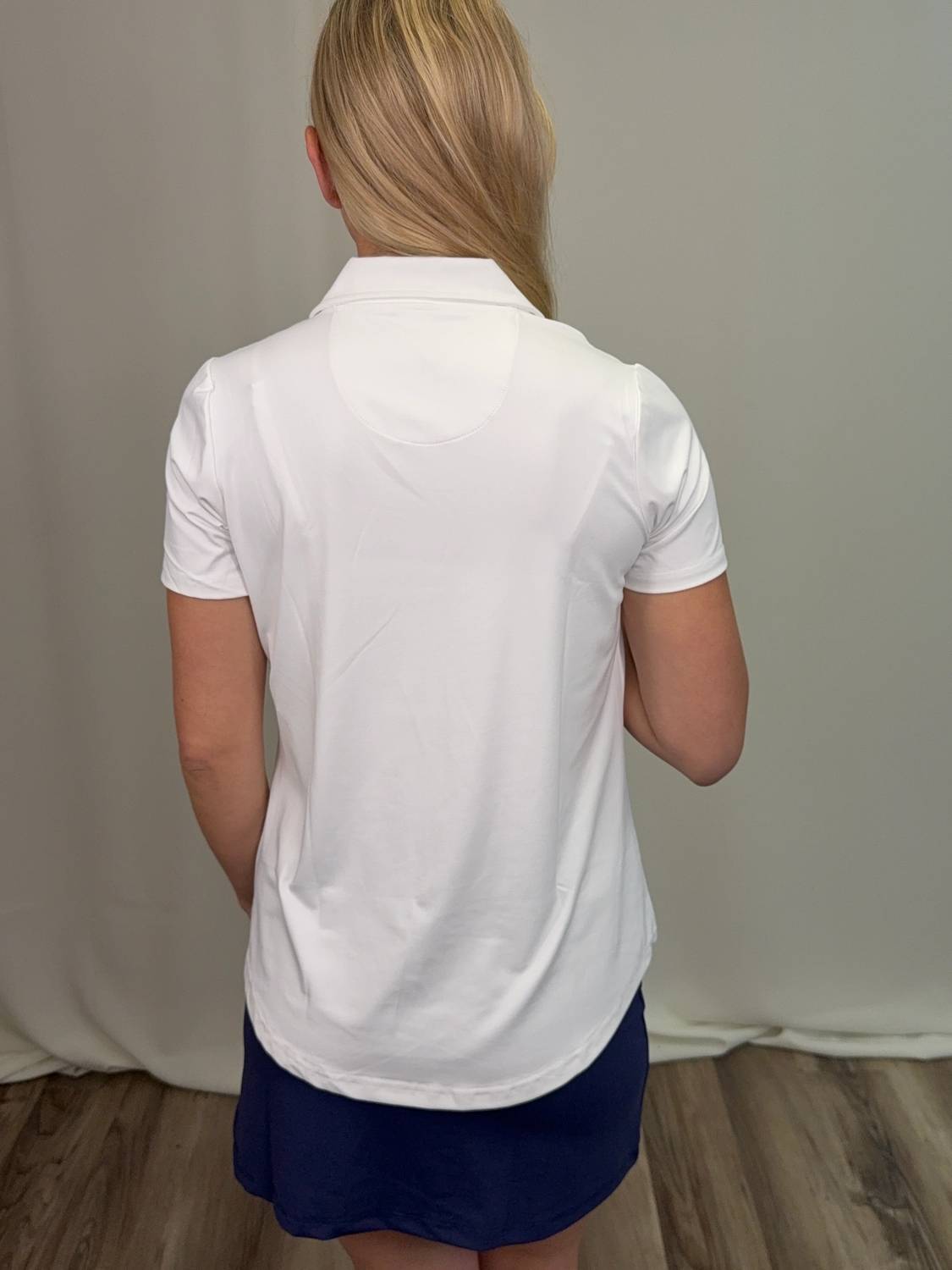 Lulu-B - Short Sleeve Collar Top