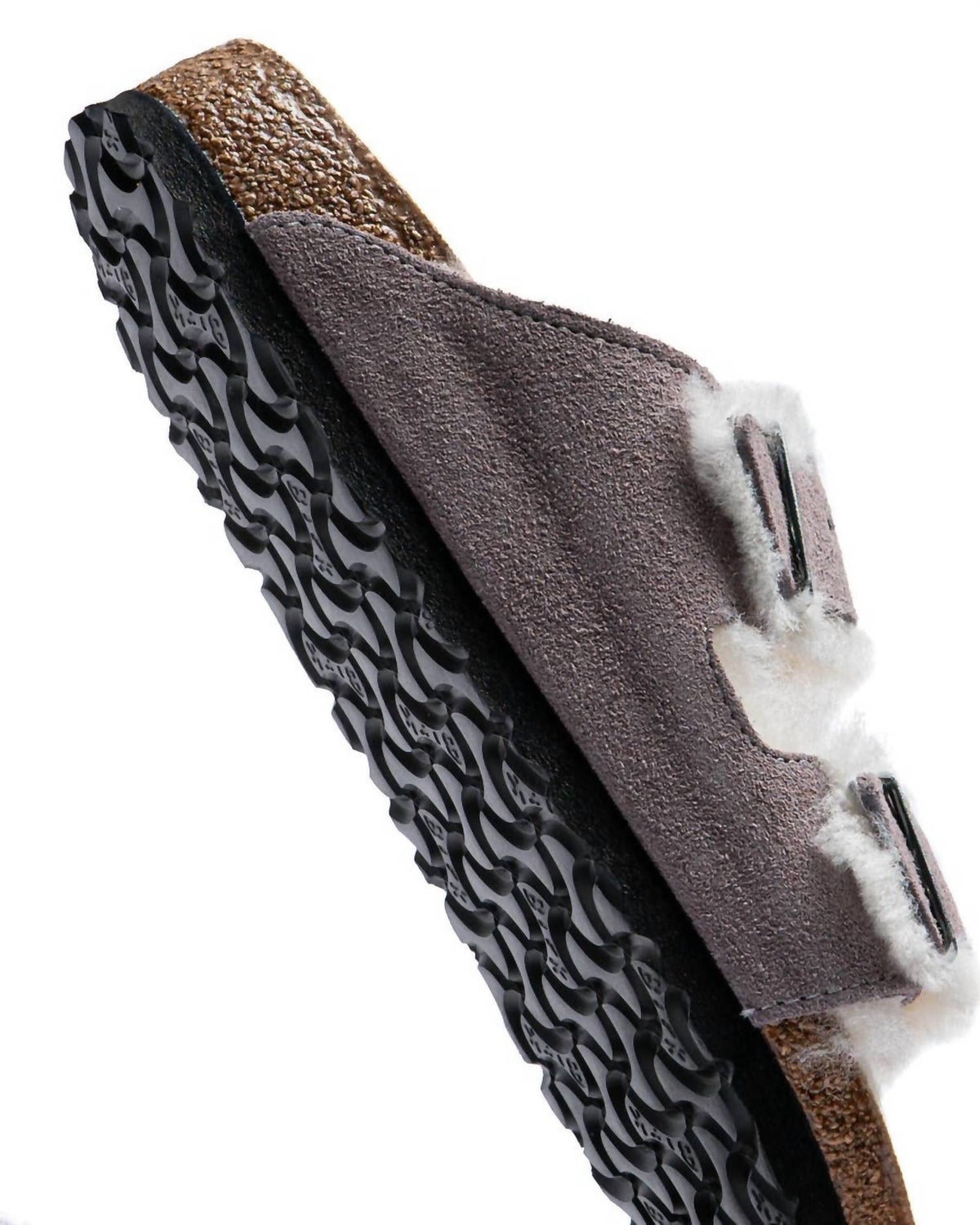 BIRKENSTOCK Women's Arizona Sandal in faded purple - women's sandal - detail view