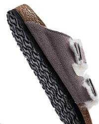 BIRKENSTOCK Women's Arizona Sandal in faded purple - women's sandal - detail view