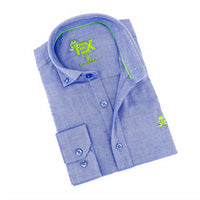 Eight X - Men's Oxford Frog Button Down Shirt