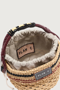 Plan C - Women's Bucket Straw Bag