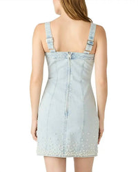 Steve Madden - Juliann Embellished Denim Dress
