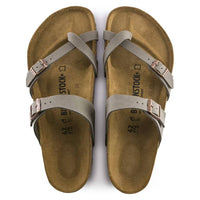 BIRKENSTOCK Women's Mayari Birkibuc Sandal in stone - women's sandal - view 5