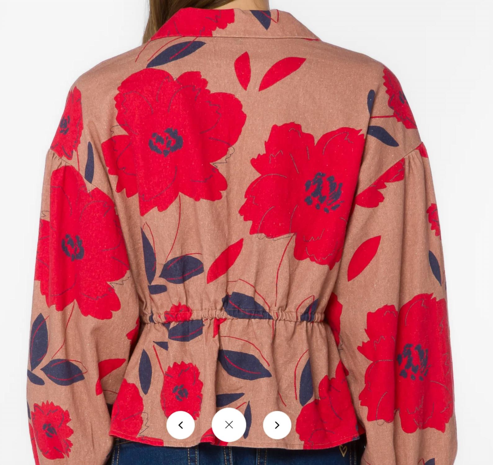 Velvet Heart - Emmalyn Floral Print Top
