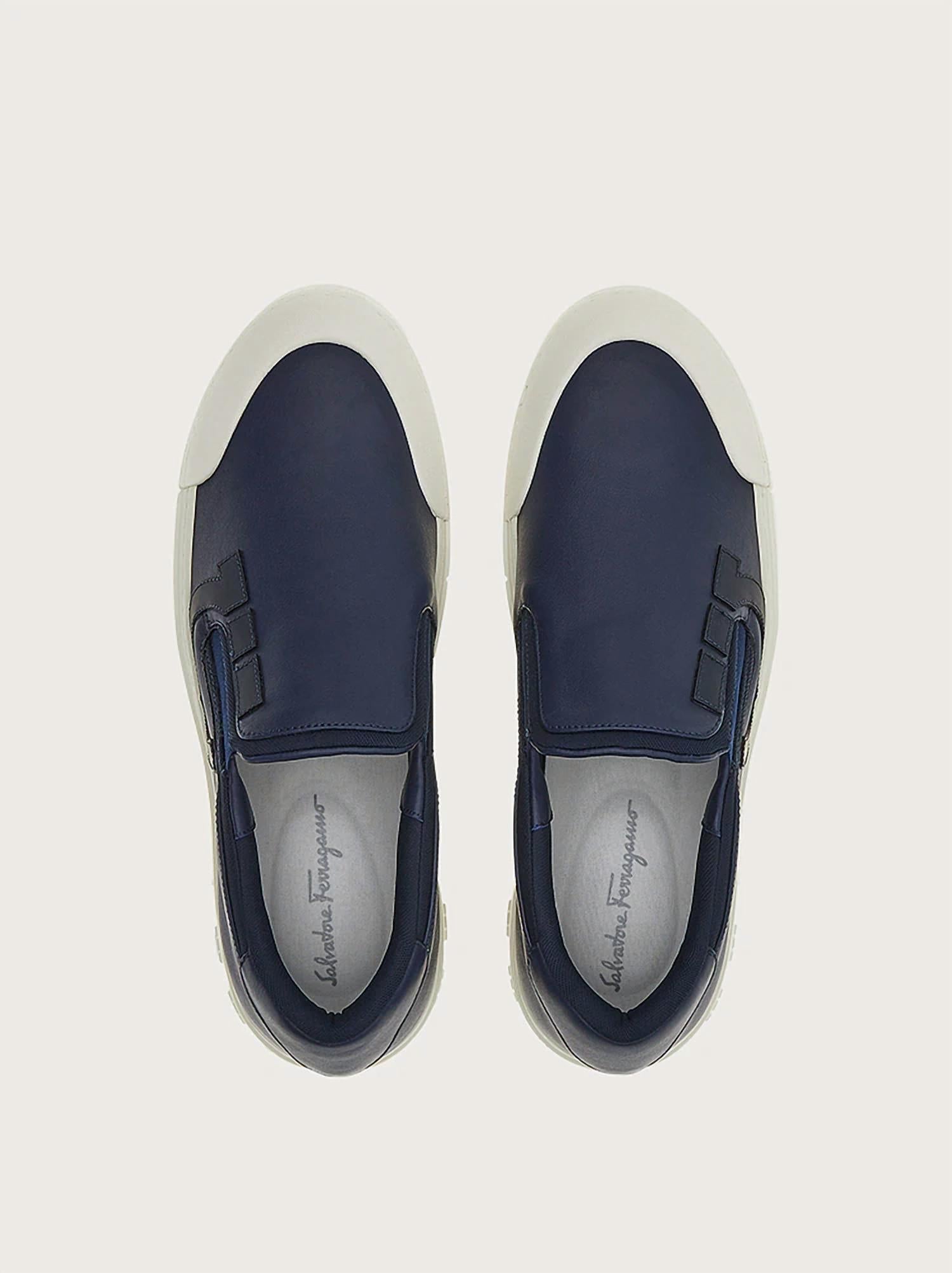 Salvatore Ferragamo - Men's Gancini Slip-on Sneaker