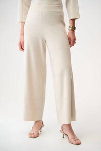 Joseph Ribkoff High Waisted Belted Trousers in birch melange 1 - women's pants
