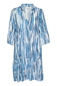 Kaffe - Arina 3/4 Sleeve A-Line Fit Dress