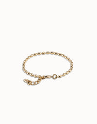 Unode50 - Unisex Oval Link Chain Charm Bracelet