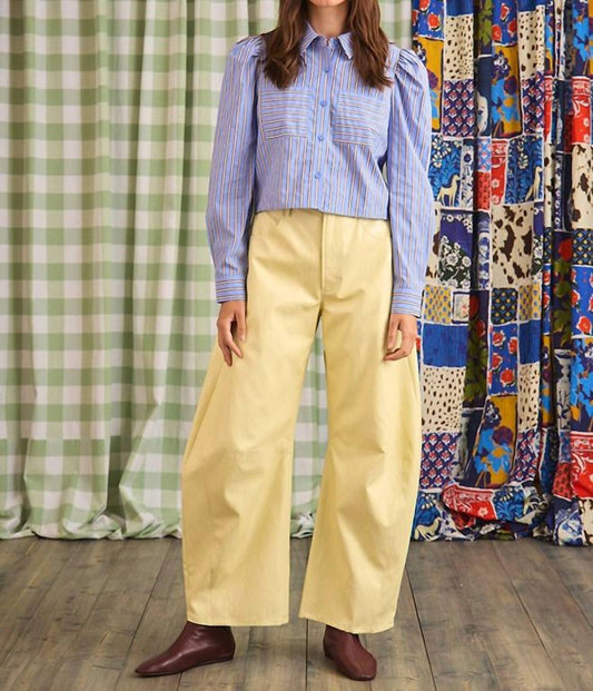 Hunter Bell - Maven Striped Long Sleeve Shirt