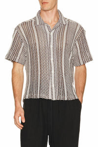 Percival - Hugh Crochet Cuban Shirt