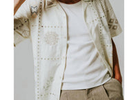 Wax London - Men's Didcot Short Sleeve Shirt