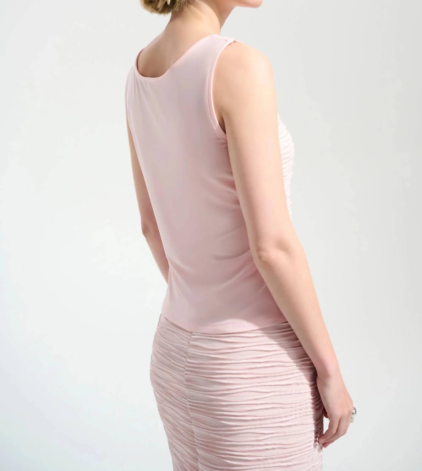 Joseph Ribkoff - Textured Peplum Twin Set Top