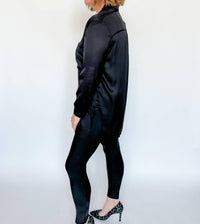 Dress Forum - Highly Favored Long Satin Shirt