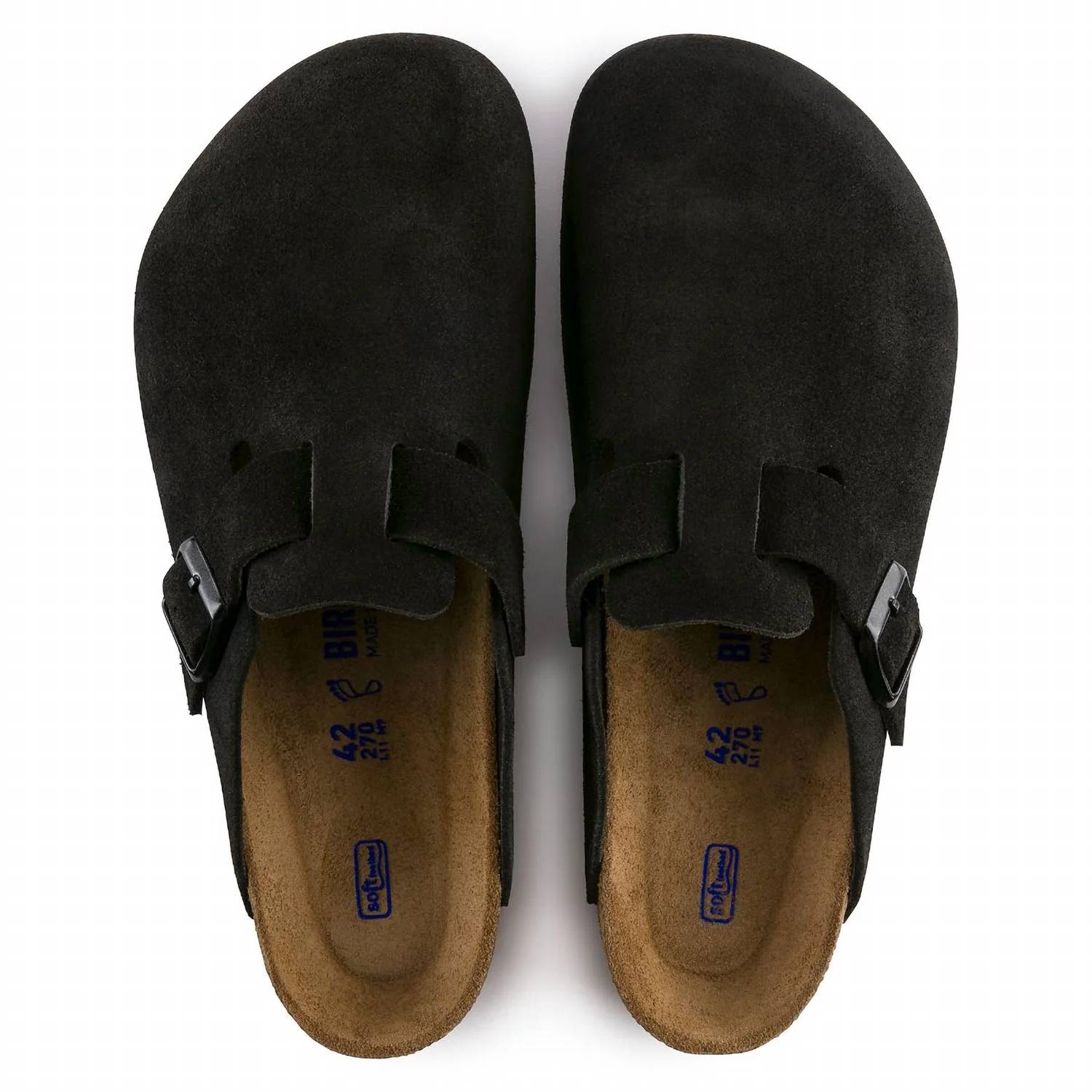 Birkenstock - Women's Boston Soft Footbed Suede Clog