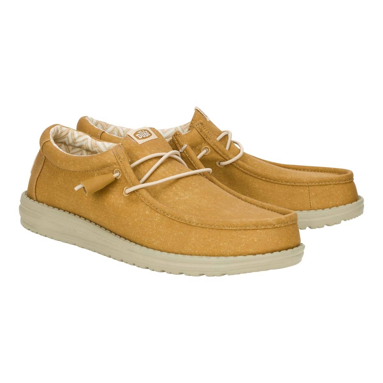 Hey Dude - Men's Wally Stretch Canvas Sneakers