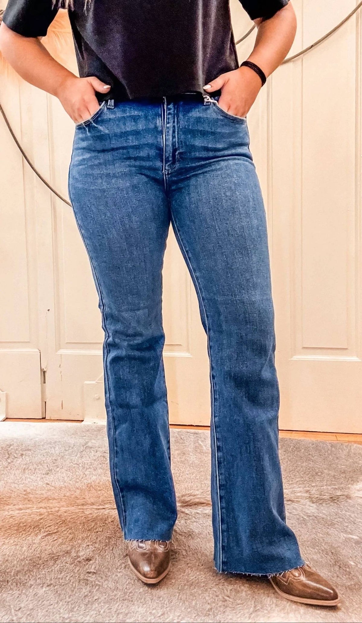 Just Black Denim - Bligh Flare Jean
