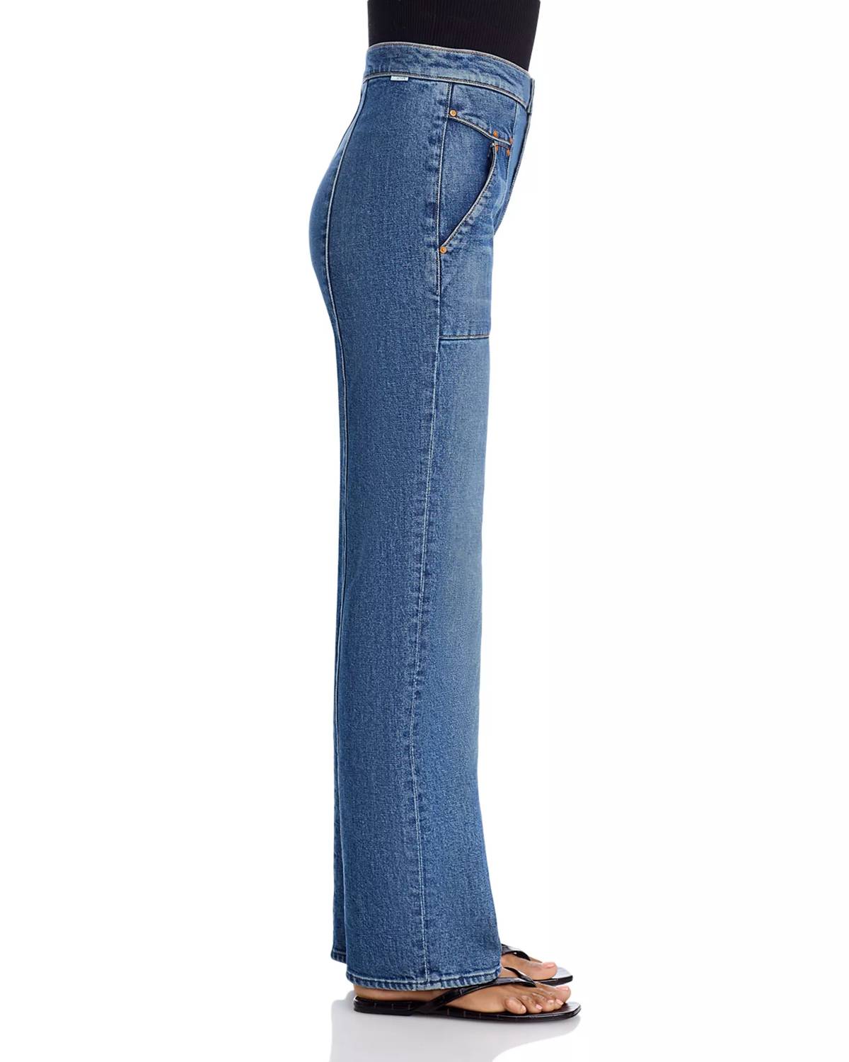 Mother - The Riveting Rambler Zip Sneak Jeans