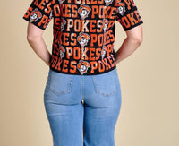 Stewart Simmons - Oklahoma State Sequin Repeat Tee