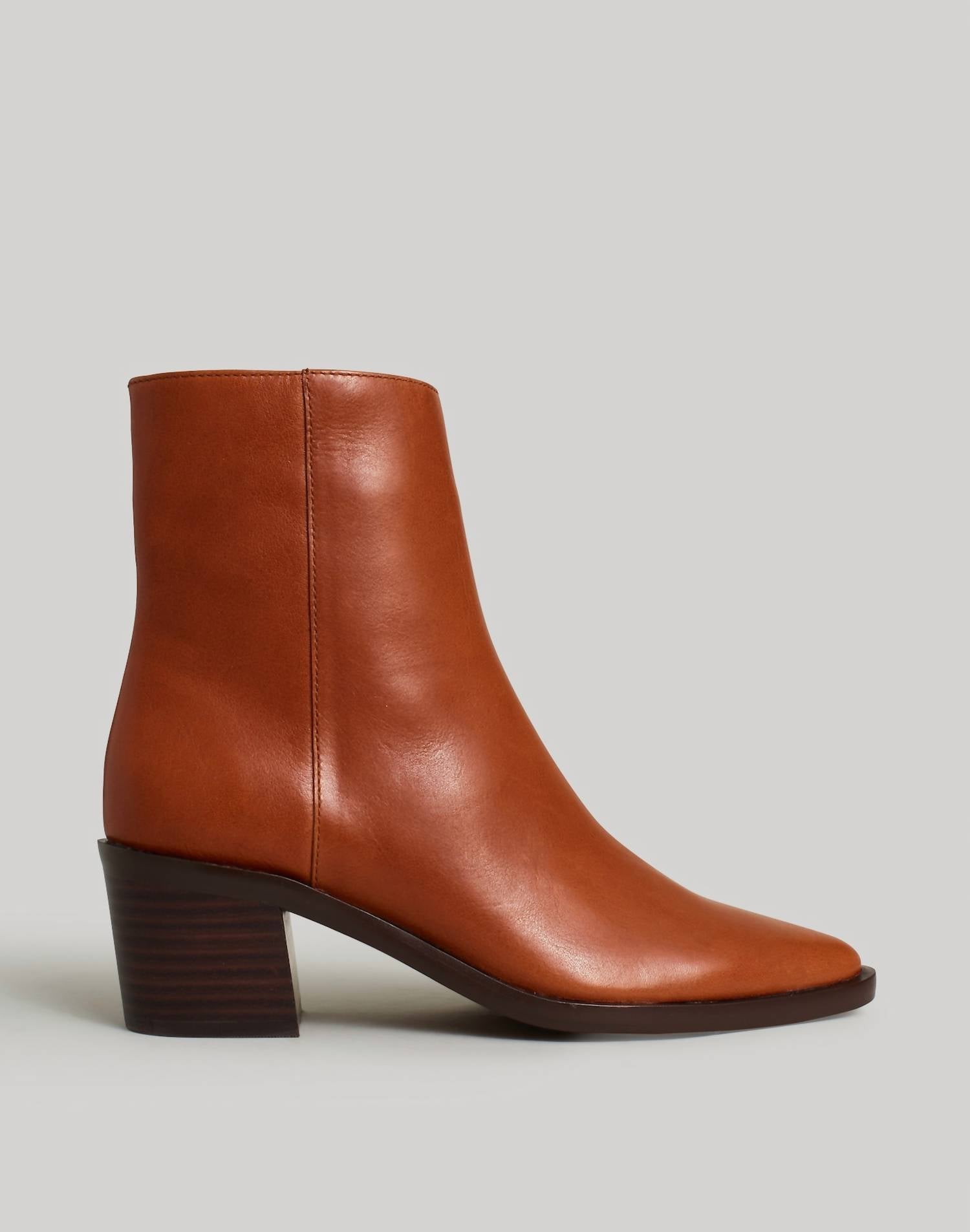 Madewell Women's Darcy Ankle Boot in warm cinnamon - women's shoe