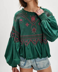 Free People - Holly Knit Top