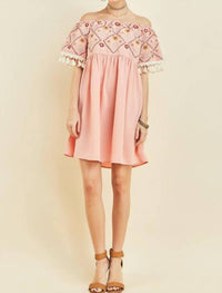 Entro - Wildflower Off The Shoulder Dress