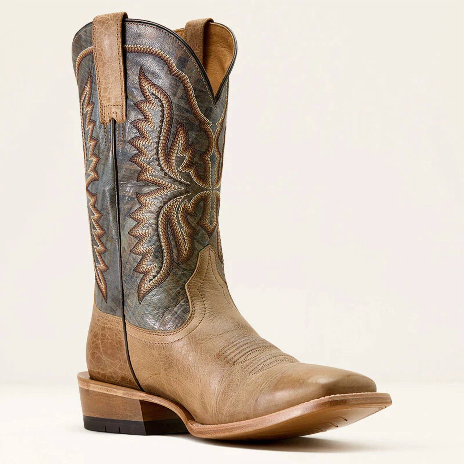 Ariat - Men's Preston Wide Square Toe Cowboy Boot