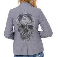 Hipchik - Skull Blazer Pinstripe