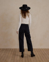 Rylee + Cru - Textured Long Sleeve Tee