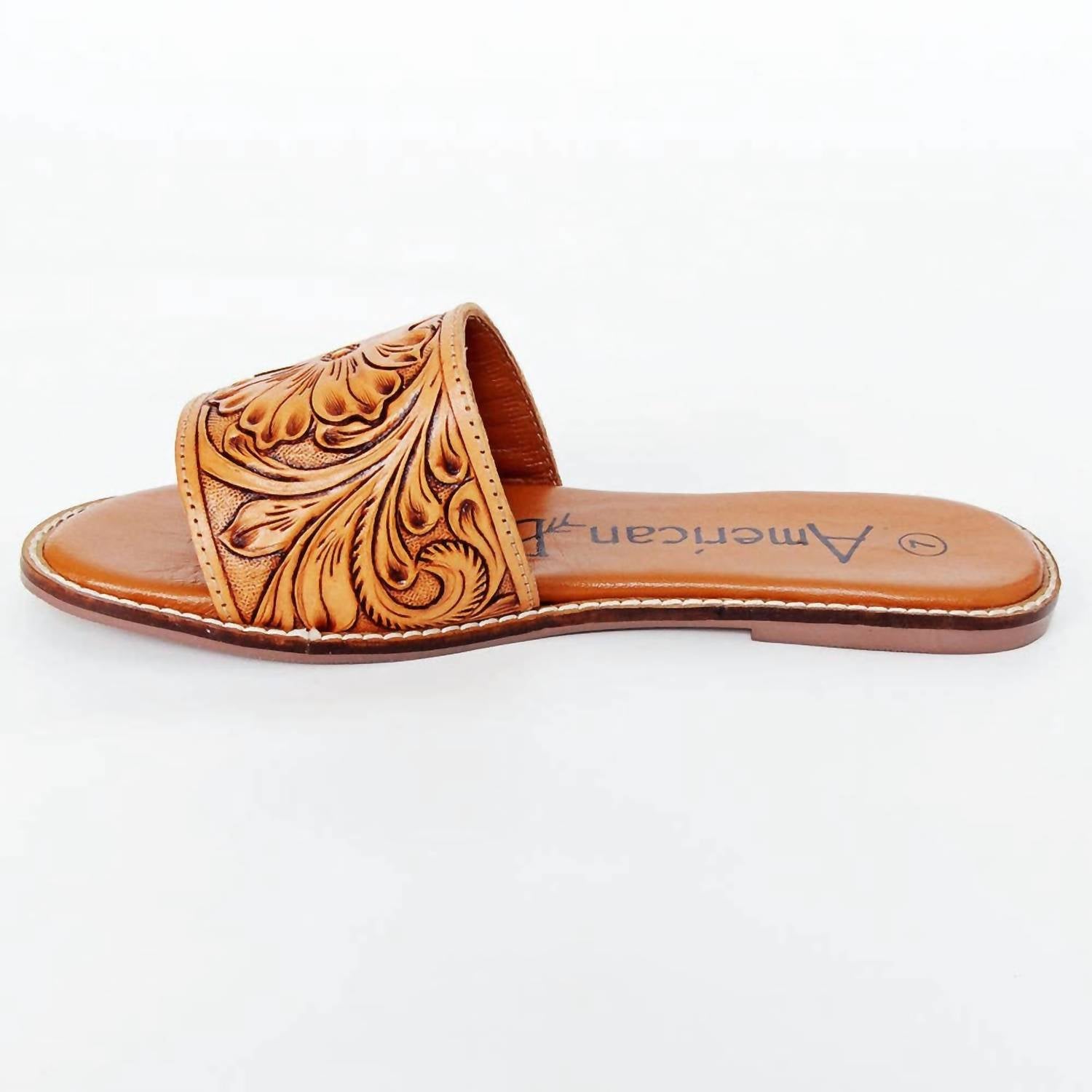American Darling - Women's Leather Slide Sandals