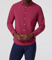 Mizzen + Main - Leeward No Tuck Long Sleeve Dress Shirt