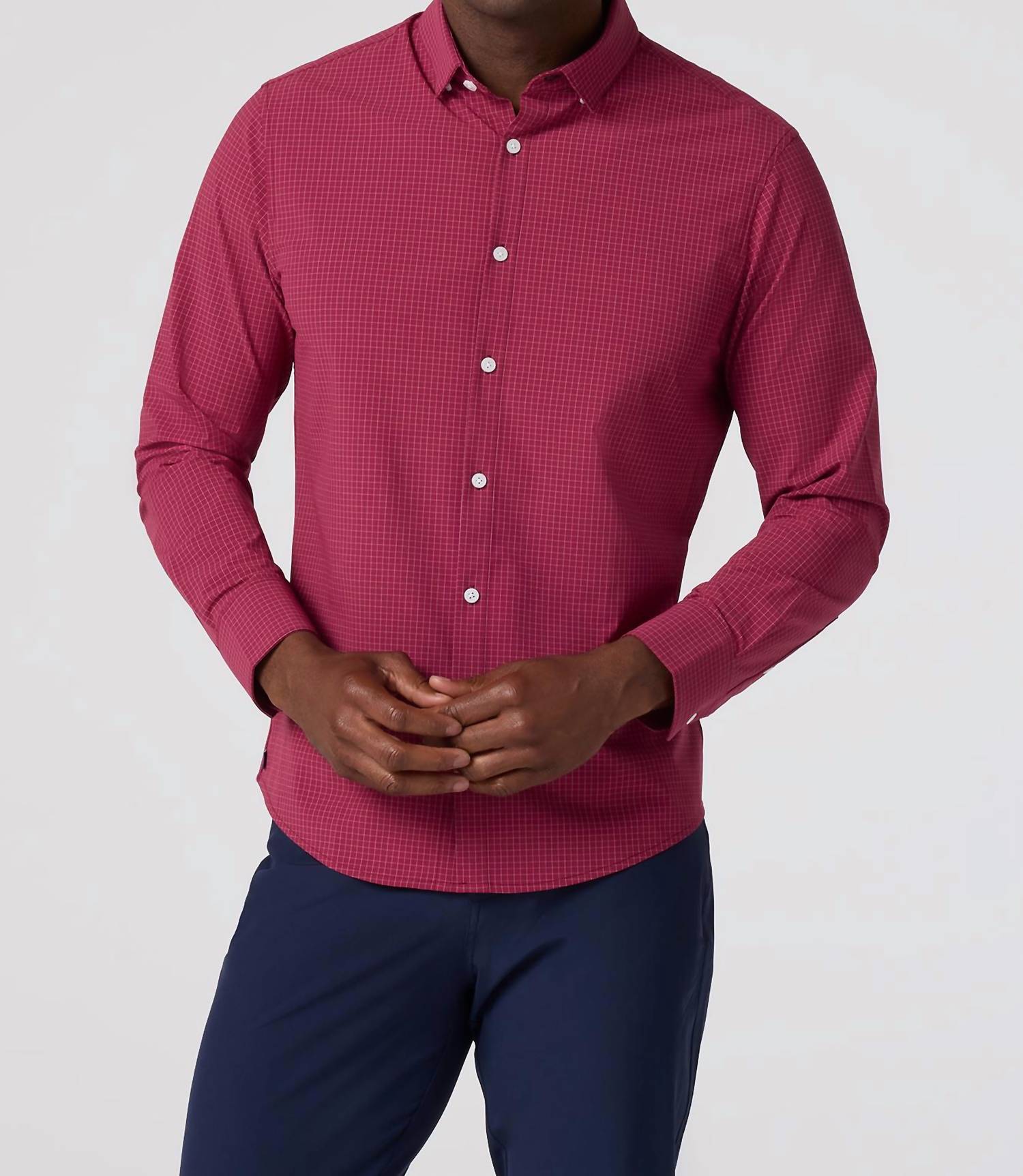 Mizzen + Main - Leeward No Tuck Long Sleeve Dress Shirt