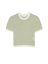 Frame - Women's Striped Gather Sweater