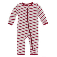 Kickee - Kid's Bamboo Footie With Snaps