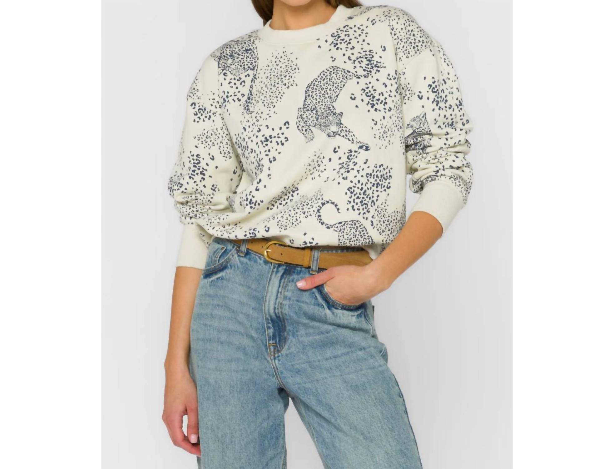 Velvet Heart - Long Sleeve Pop-over Novelty Sweatshirt