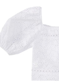 Truce - Big Girl's Allover Eyelet Top