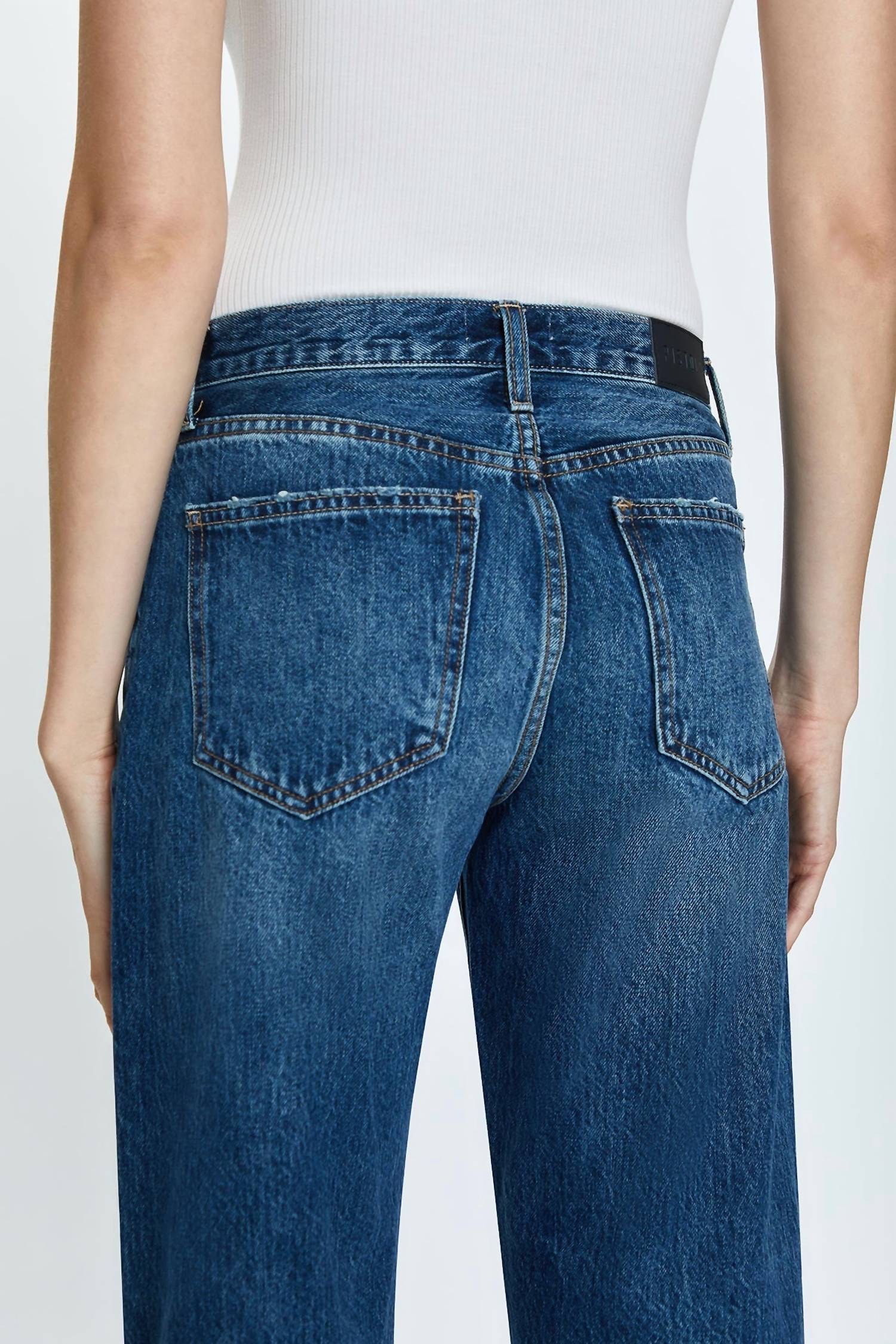 Pistola - Lexi Mid-rise Bowed Leg Jeans