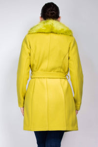 Haute Moda - Furry Trench Coat