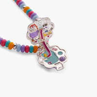 Alex & Ani - Women's Polly Pocket Limited Edition Pool Party Beaded Locket Necklace
