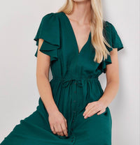 Apricot - Angel Sleeveless Back Dress