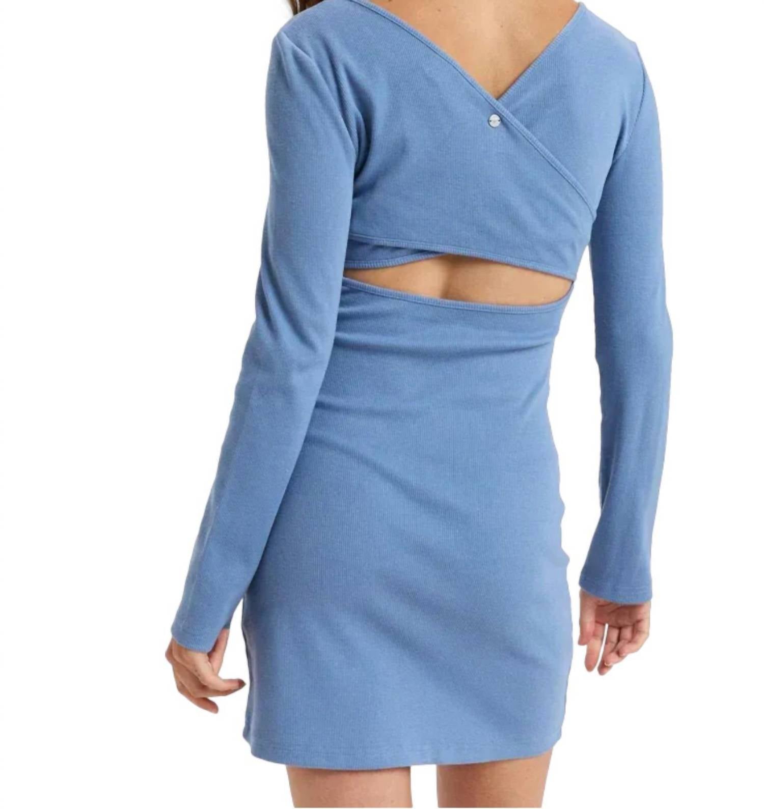 Roxy - Good Keepsake Long Sleeve Ribbed Dress