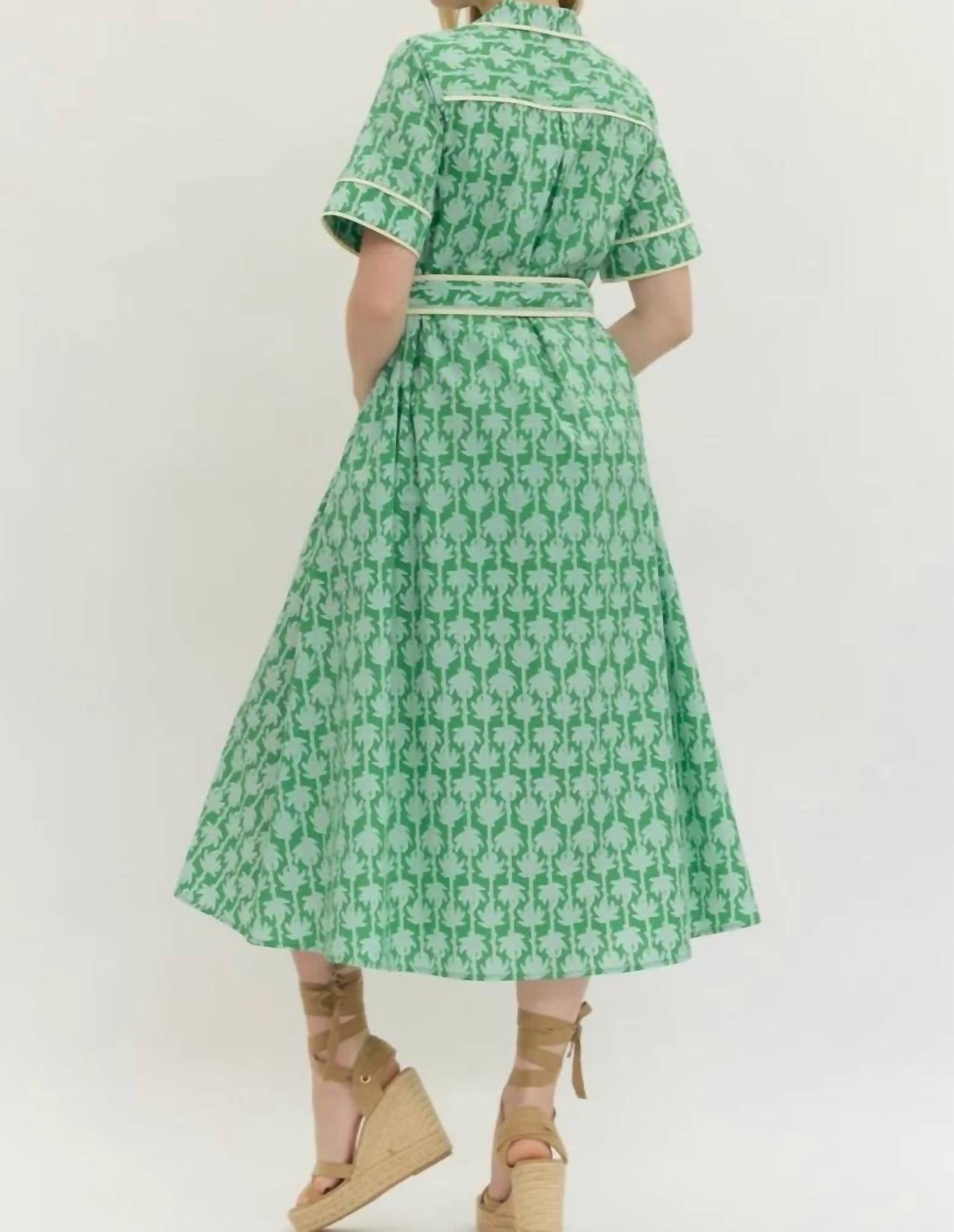 Entro - Sweet Palm Maxi Dress