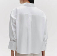 TWP J.d. Shirt in white peach - women's shirt - view 4