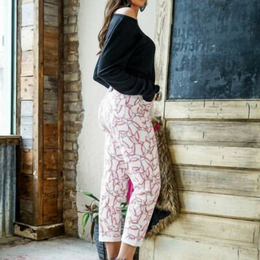 Lucky & Blessed - Women's Baseball Capris Jean