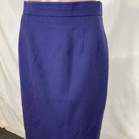 Givenchy Women's Wool Twill Pencil Skirt in marine blue - women's skirt