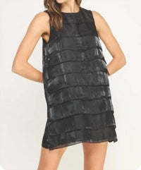 Strut & Bolt - Ruffled Detail Mini Dress